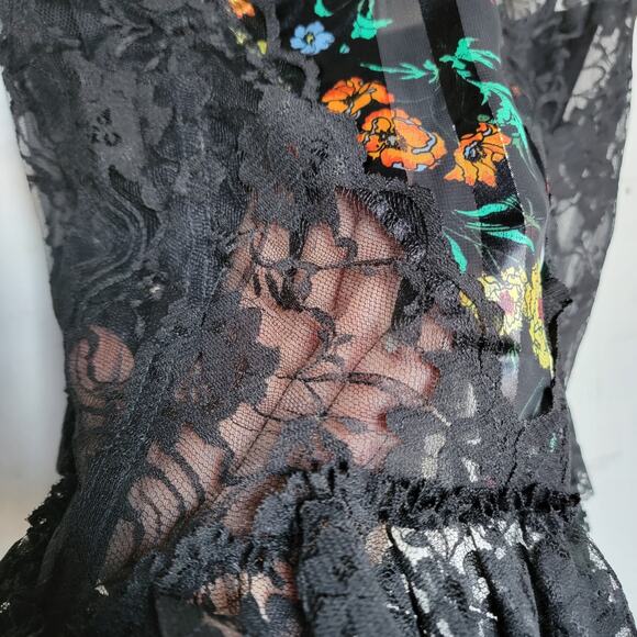 Lace Panel Plus Size Bustier Sz 42, 44 - Picture 10 of 14